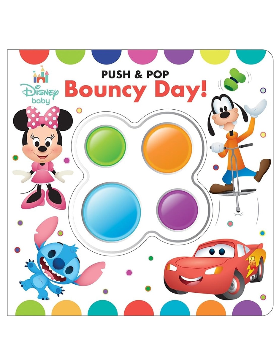 Libro Disney Baby Presiona y Pop Un día saltarín de Varios