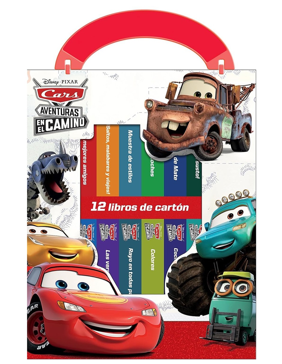 Libro Biblioteca Disney Cars Aventuras en el Camino de Varios