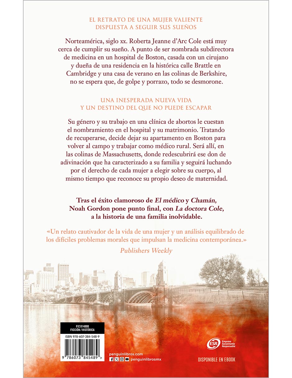 Libro La doctora Cole de Noah Gordon 2