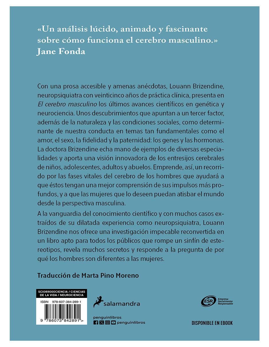 Libro El Cerebro Masculino de Louann Brizendine 3