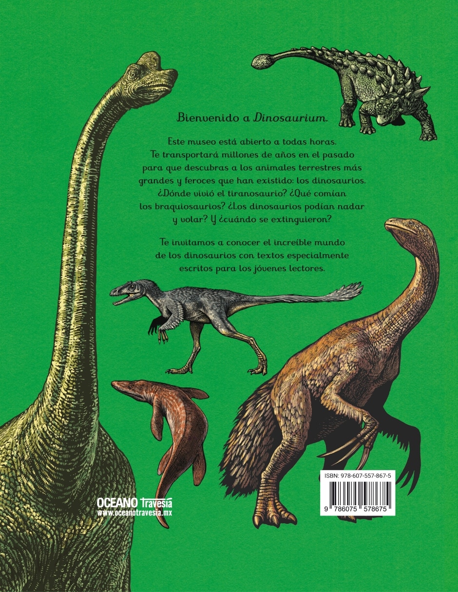 Libro Dinosaurium: Edición Junior de Lily Murray / Chris Wormell 2