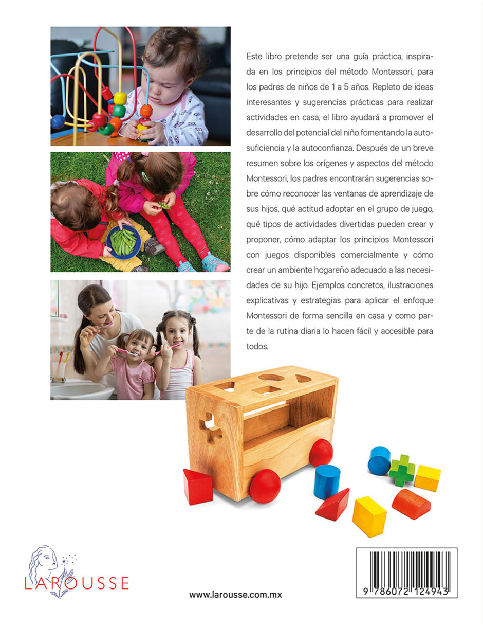 Libro Montessori Laboratorio en Casa de Piroddi Chiara 2