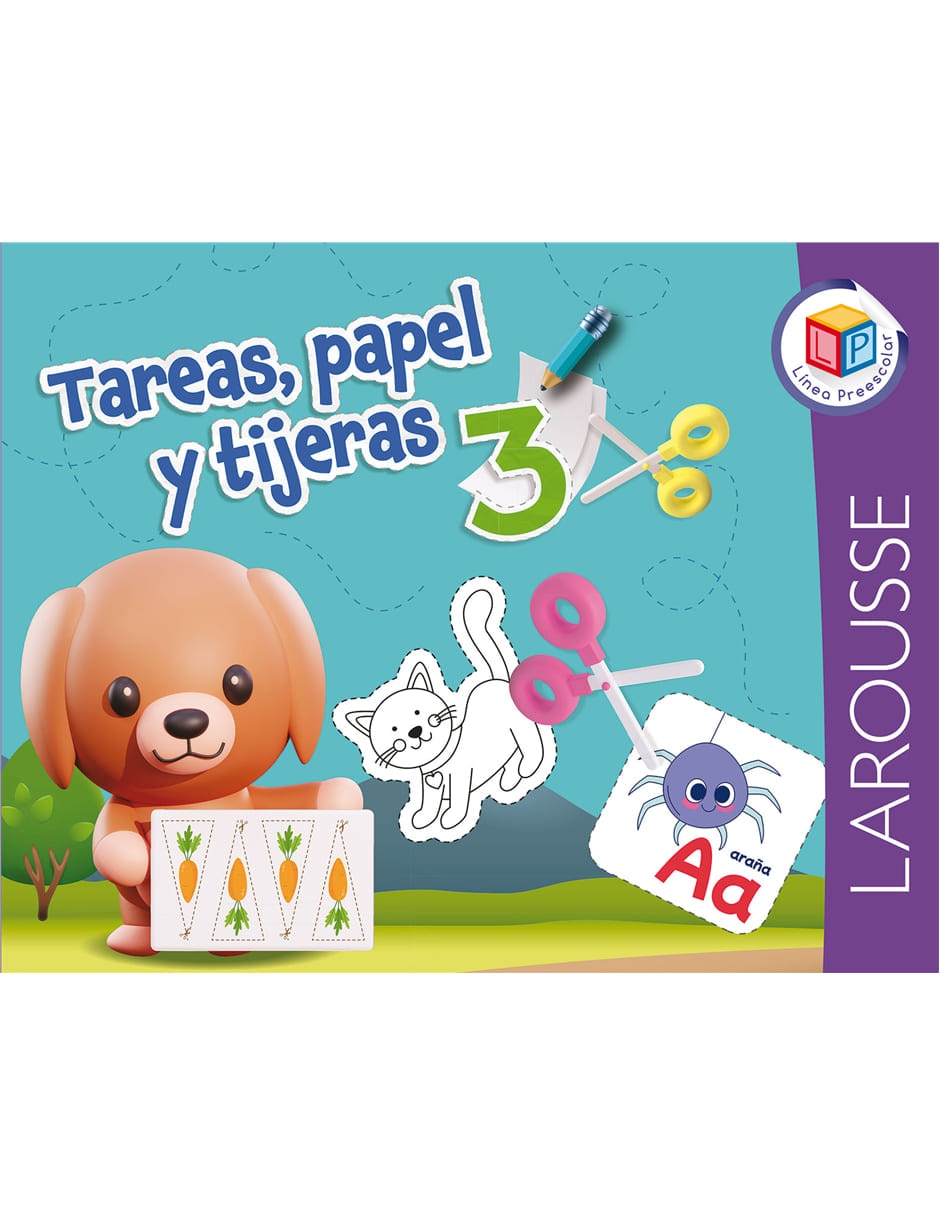 Libro Tareas, Papel y Tijeras 3 de Salvador Sergio Ávila Figueroa 1