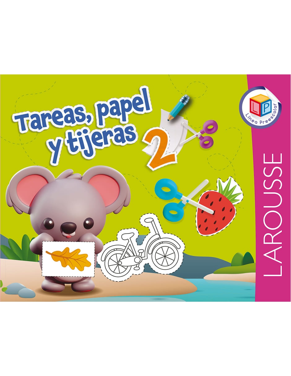 Libro Tareas, Papel y Tijeras 2 de Salvador Sergio Ávila Figueroa