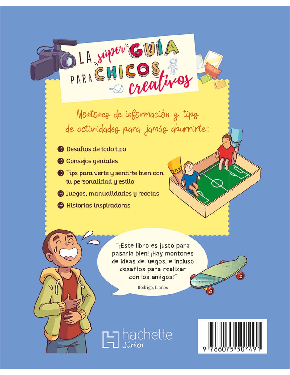 Libro Super Guia para Chicos Creativos de Aurore Meyer 2