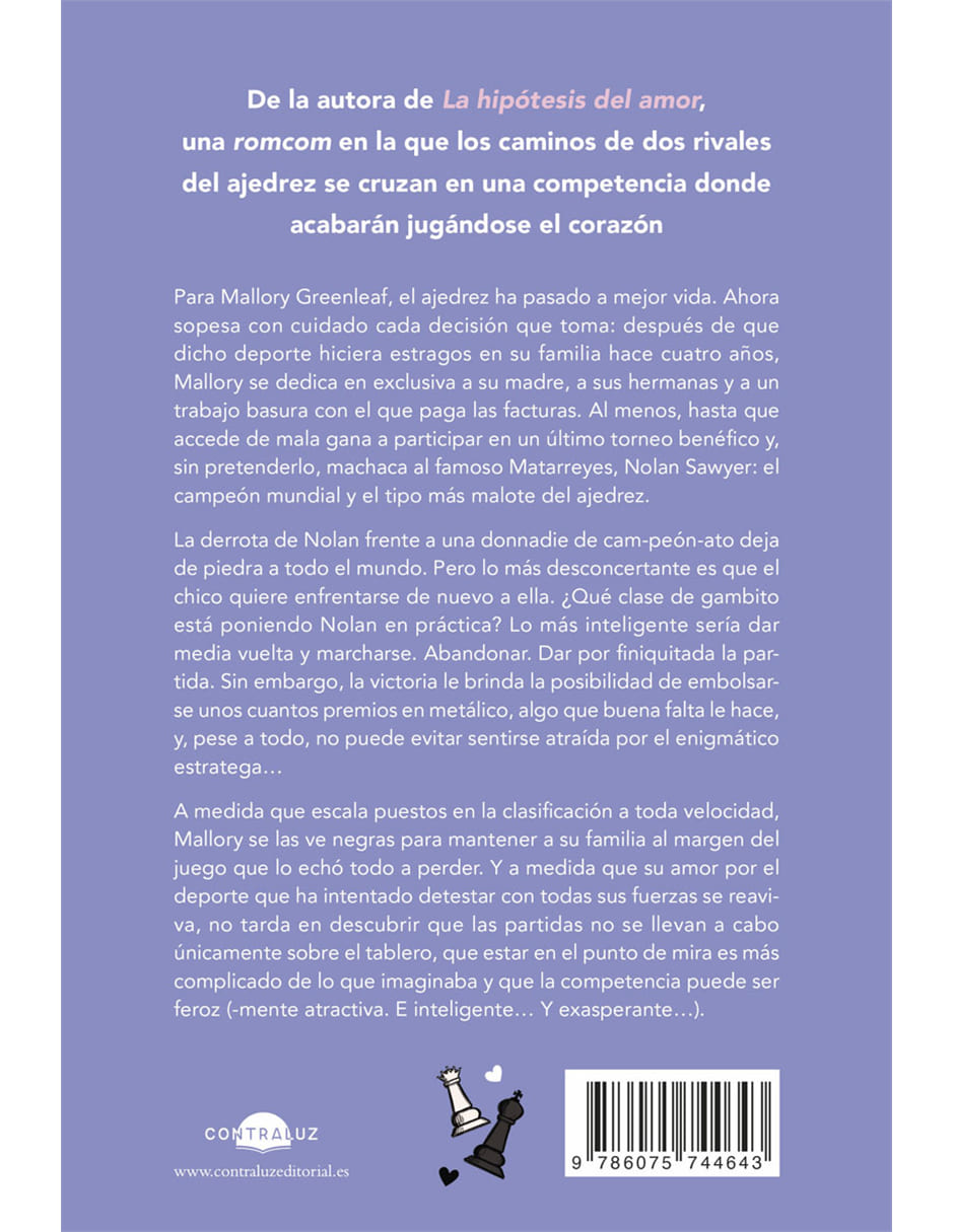 Libro Jaque mate al amor de Hazelwood, Ali 2
