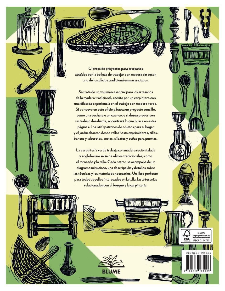 Libro Artesanía con madera verde de Ray Tabor 2