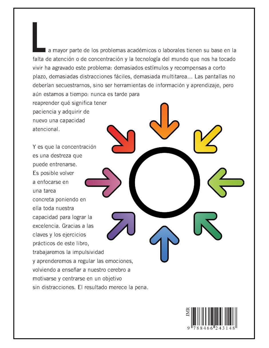 Libro Técnicas para mejorar la concentración de Borja Quicios Abergel 2