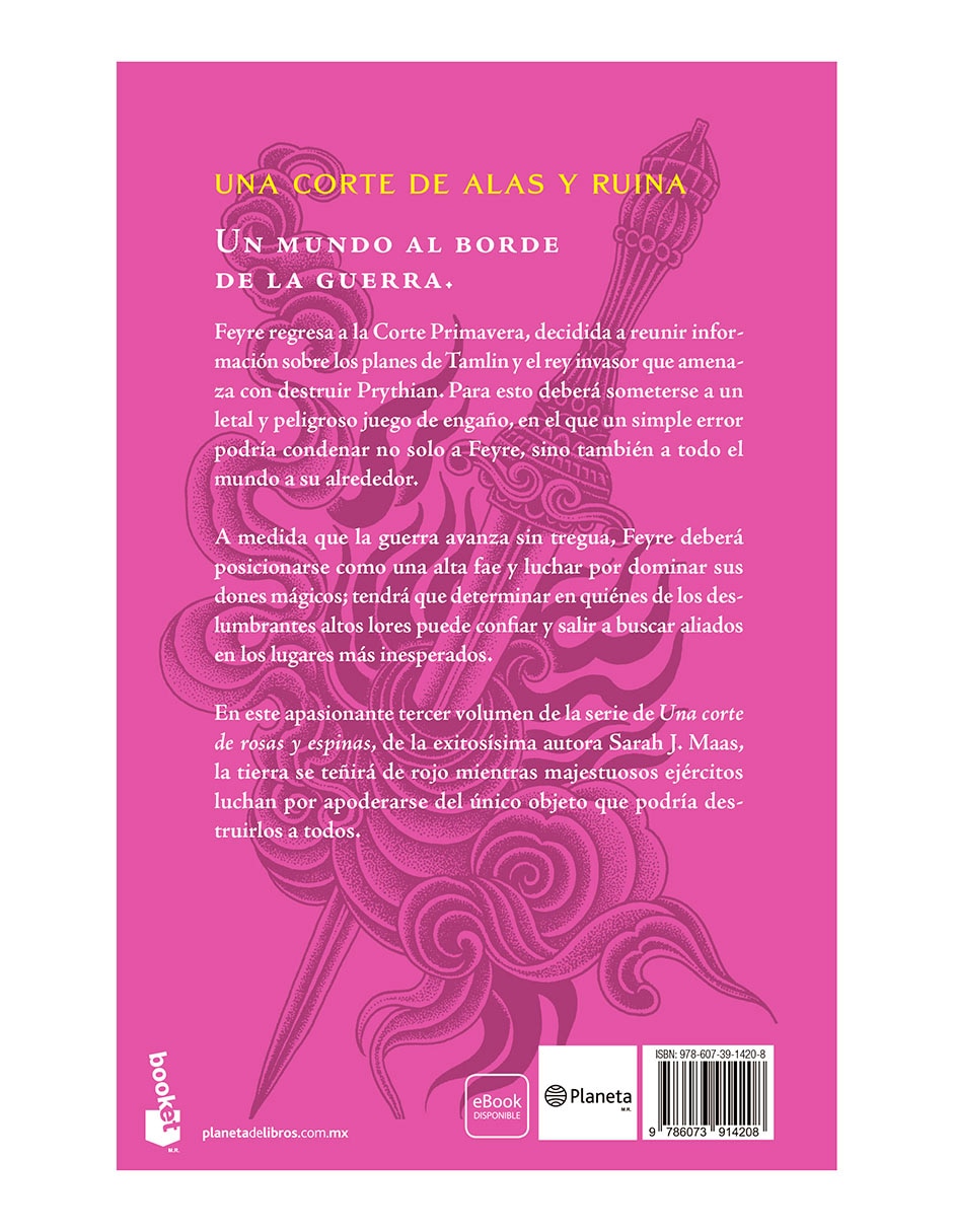 Libro Una Corte De Alas Y Ruina de Sarah J Maas 2
