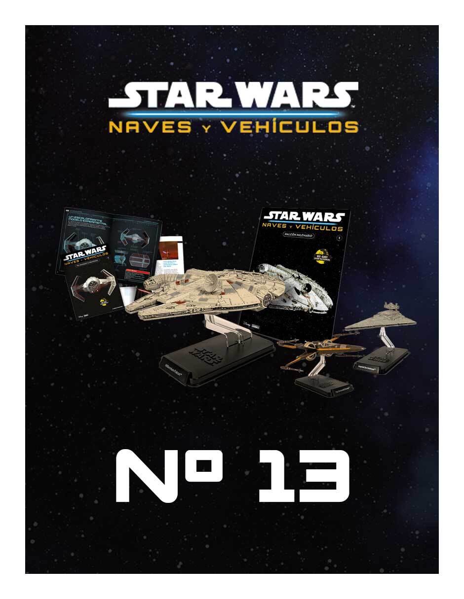 Coleccionable Naves Y Vehículos Star Wars N.13 1