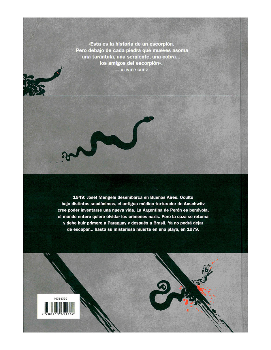 Cómic La Desaparición De Josef Mengele 2