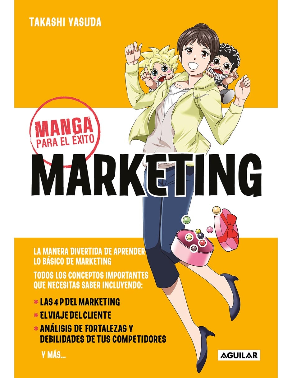 Libro Manga para el éxito: Marketing de Takashi Yasuda