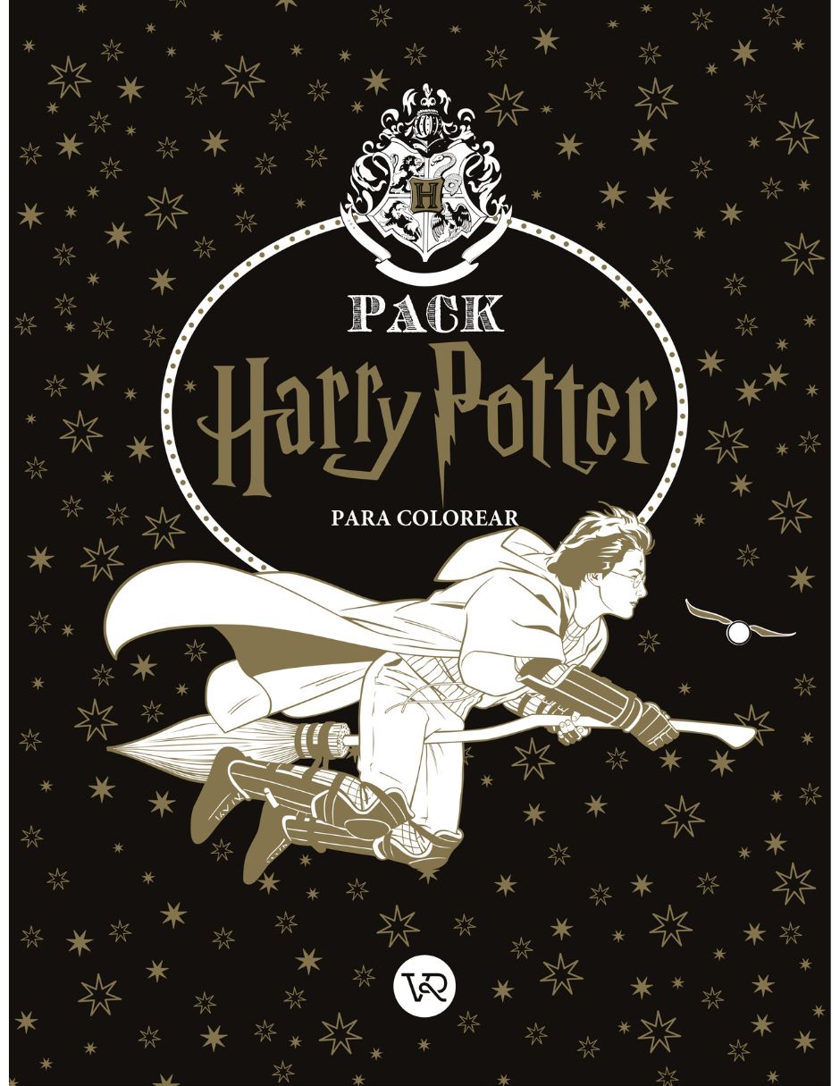 Pack Harry Potter libro para colorear de VR Editoras