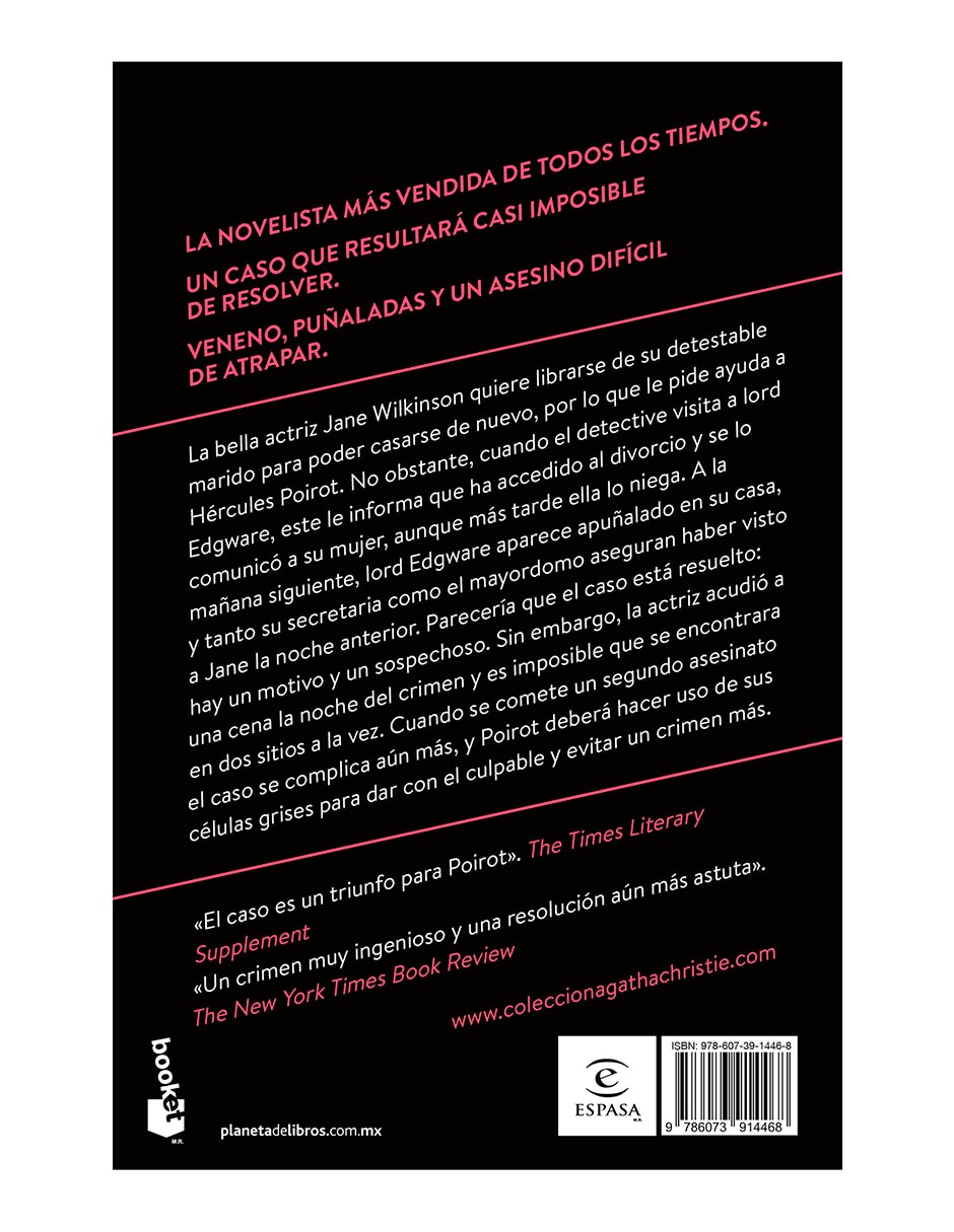 Libro La muerte de Lord Edgware de Agatha Christie 2