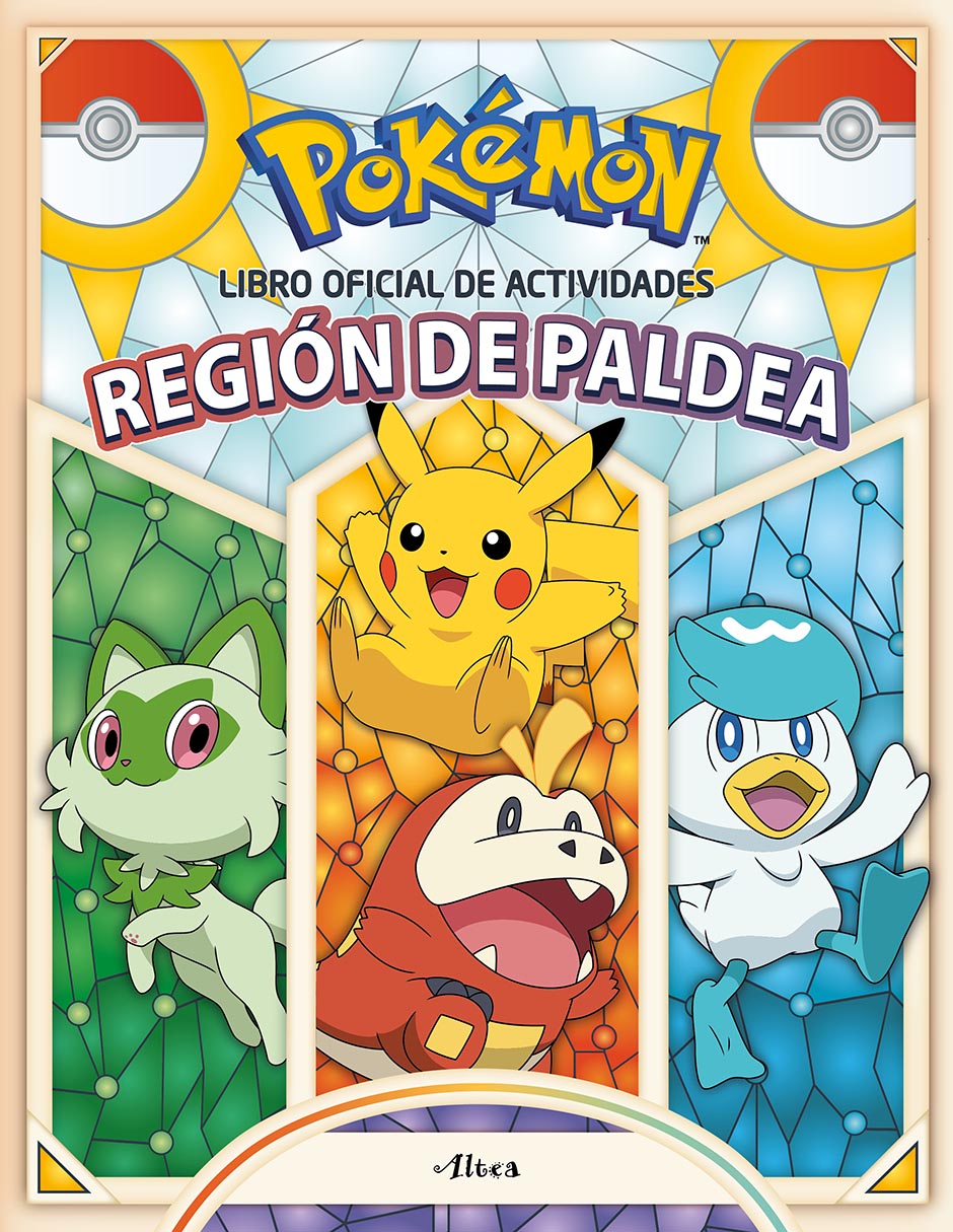 Libro Región de Paldea de The Pokémon Company