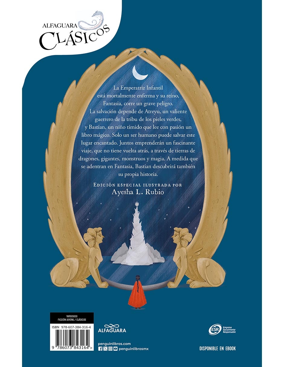 Libro La Historia Interminable de Michael Ende / Ayesha L. Rubio / Miguel Saenz 2