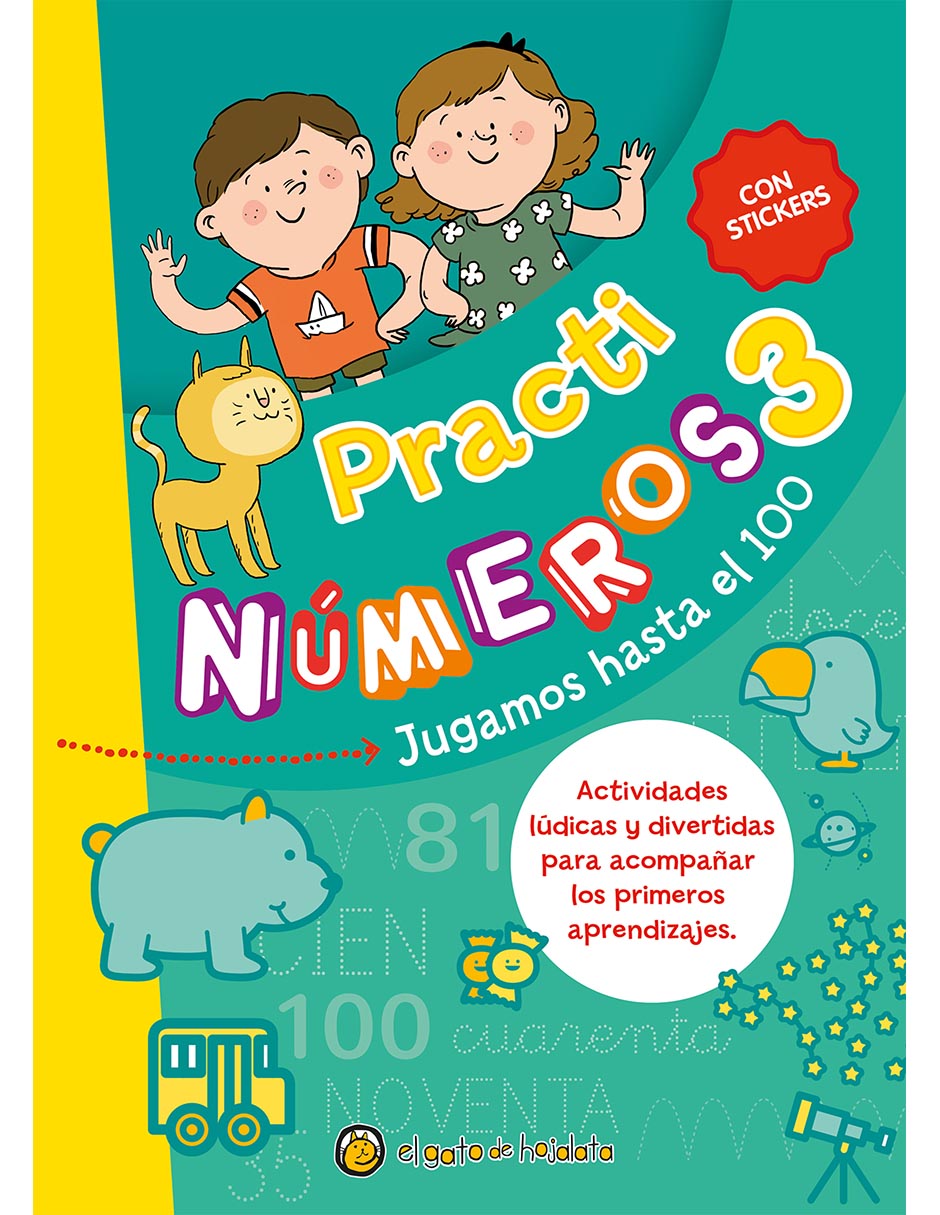 Libro Practi Números 3: Jugamos Hasta el 100 de Varios autores Libro Practi Números 3: Jugamos Hasta el 100 de Varios autores