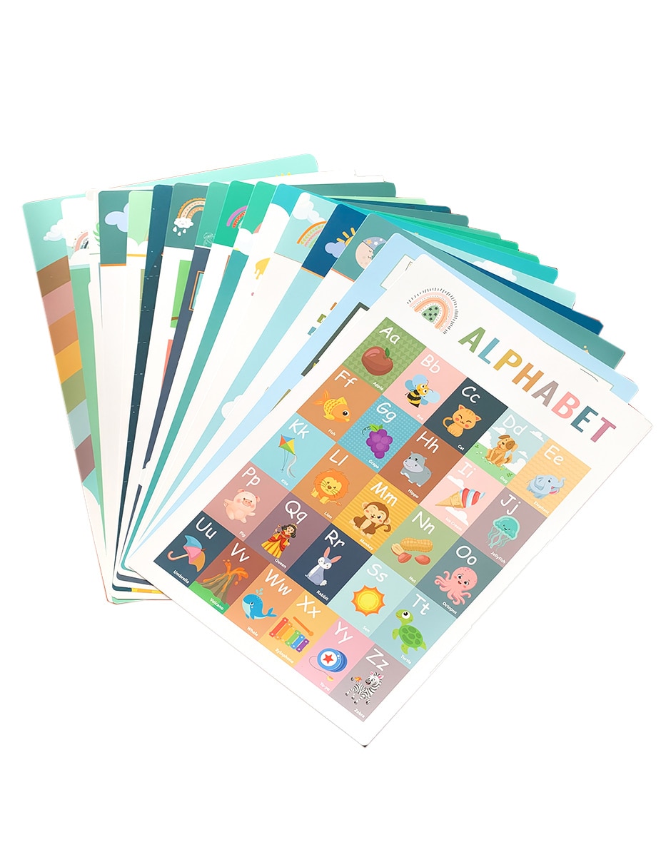 Tarjetas educativas Juego de palabras abecedario 2