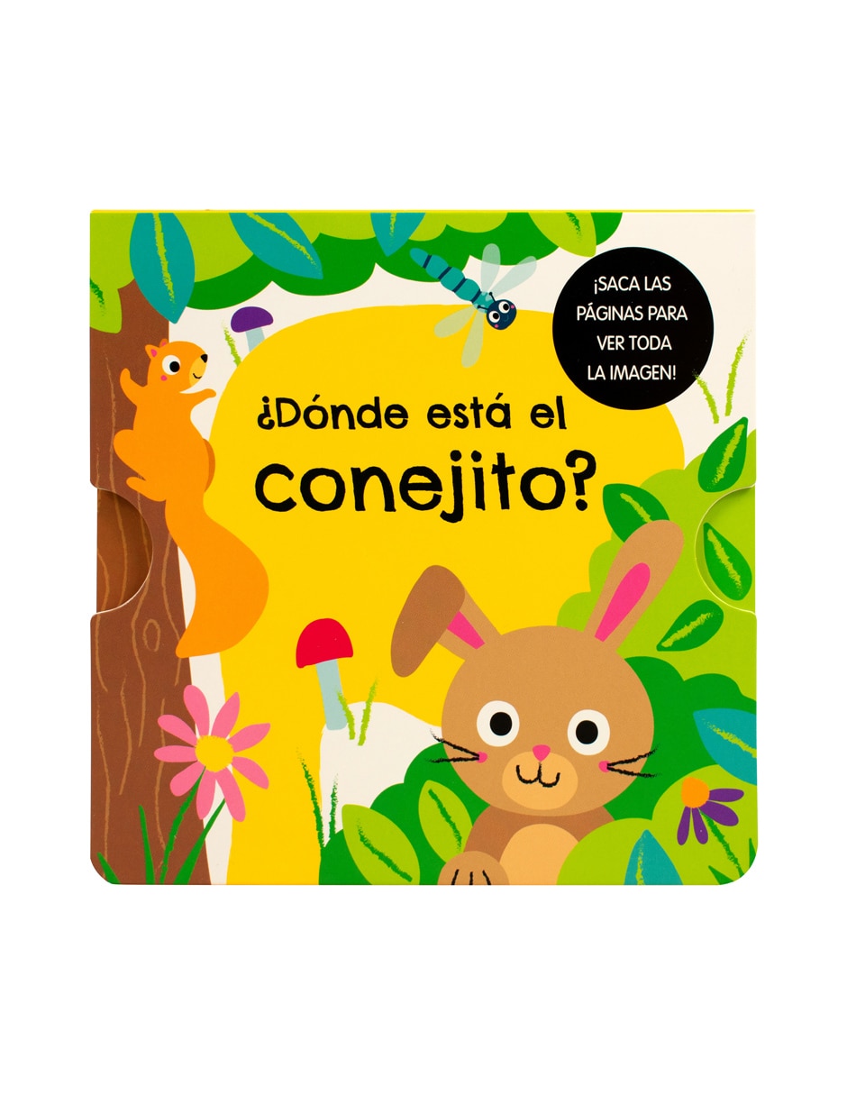 Libro ¿Dónde está el conejito? de Silver Dolphin