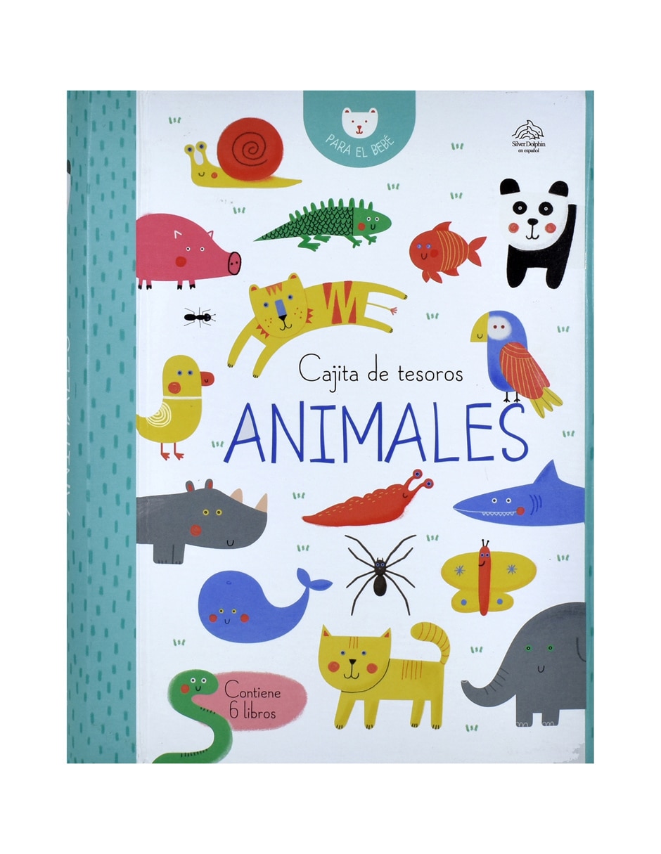 Libro Cajita de Tesoros Animales de Silver Dolphin