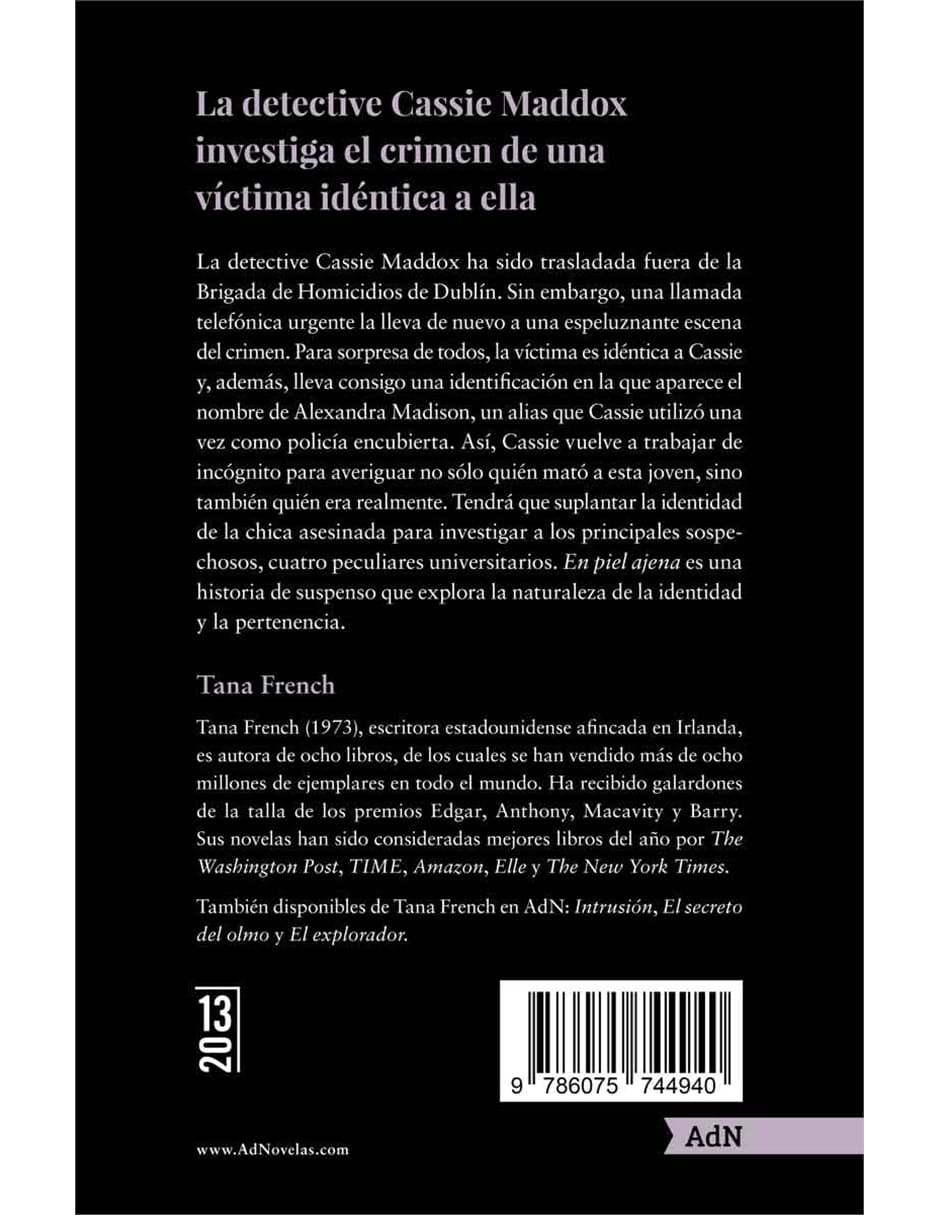 Libro En piel ajena de Tana French 2