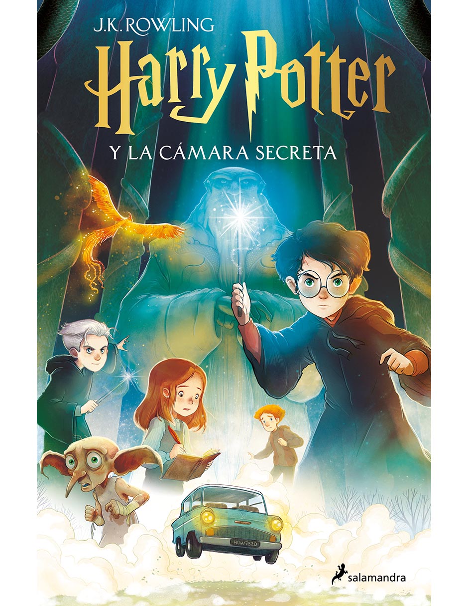 Libro Harry Potter y La Cámara Secreta de J.K. Rowling Libro Harry Potter y La Cámara Secreta de J.K. Rowling