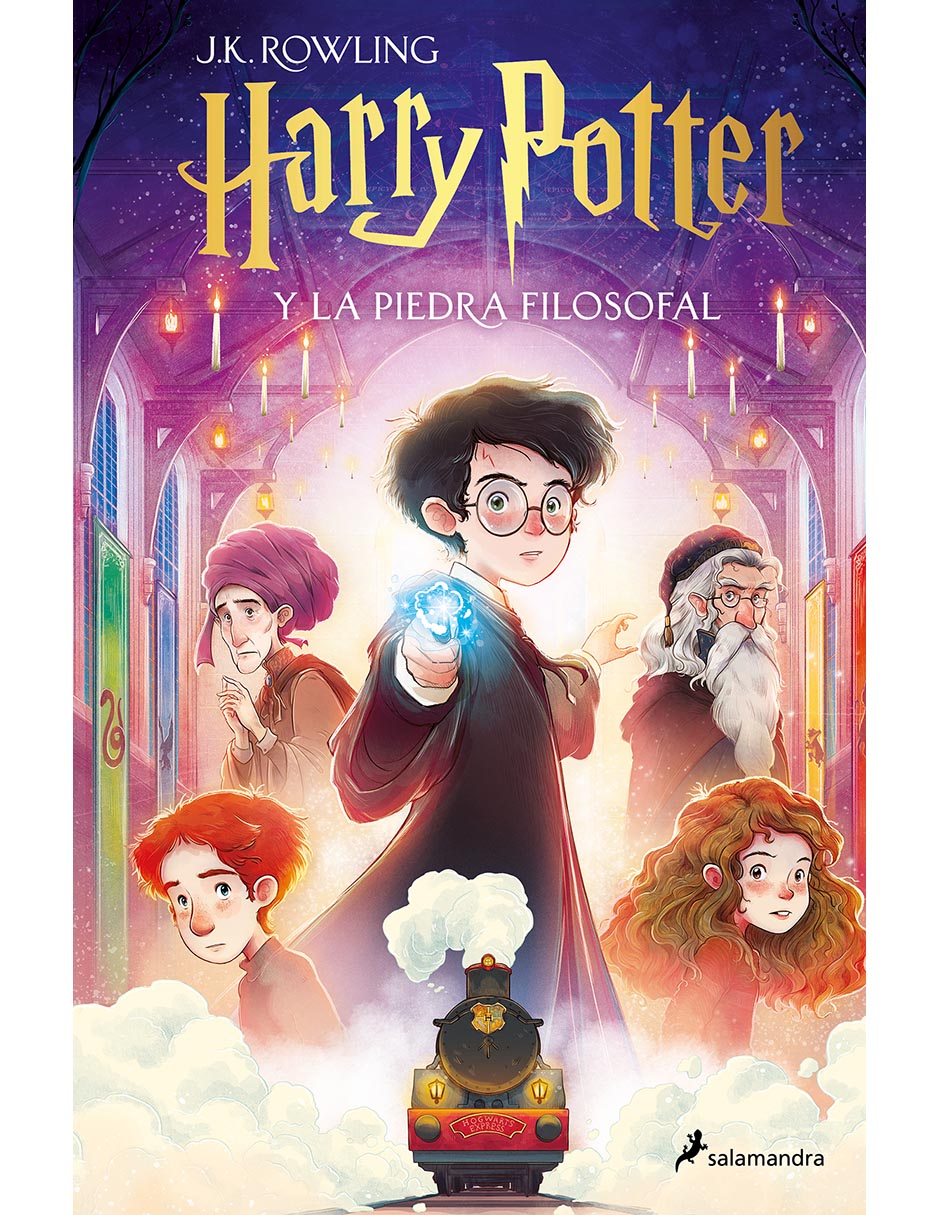 Libro Harry Potter y La Piedra Filosofal de J.K. Rowling