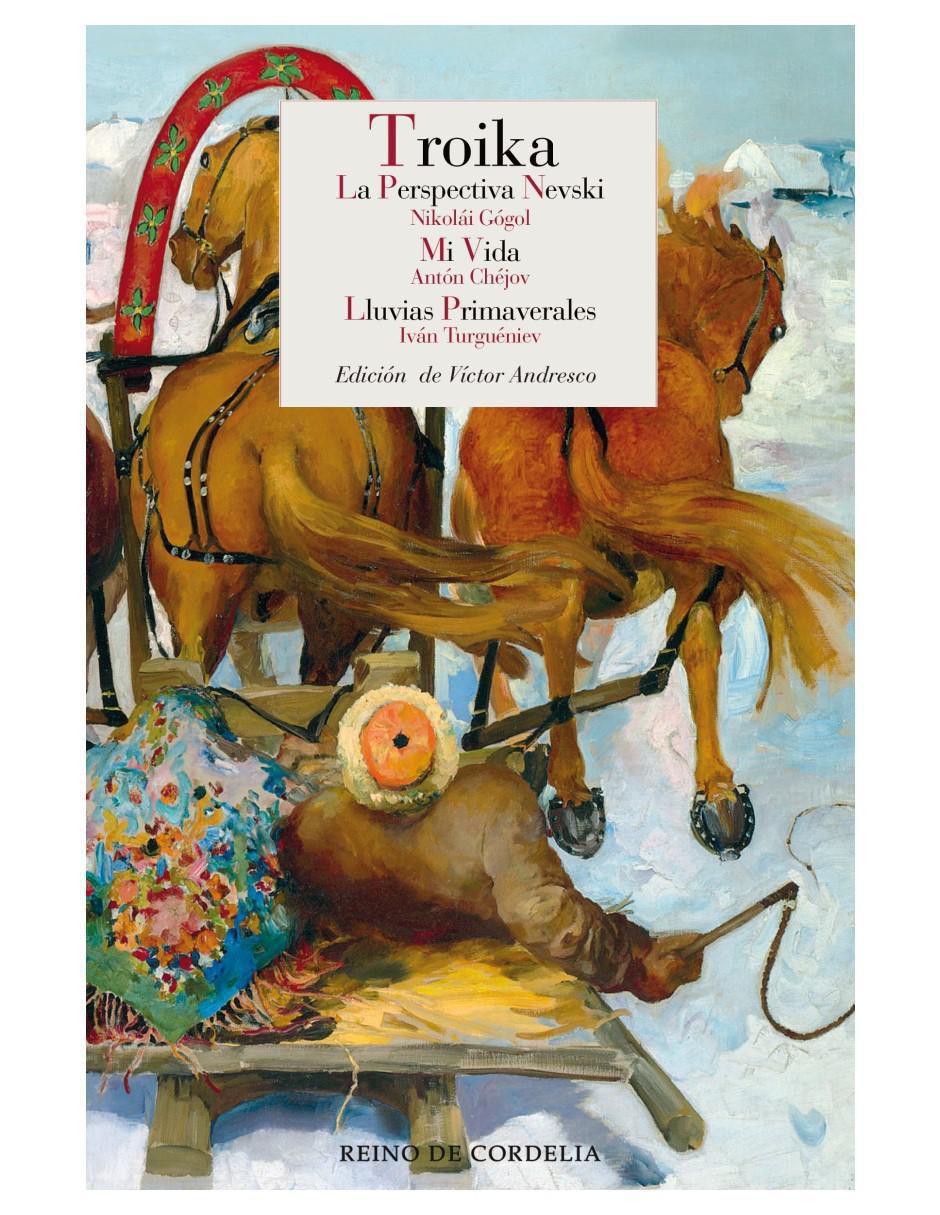 Libro Troika de Gógol, Chéjov Y Turguéniev