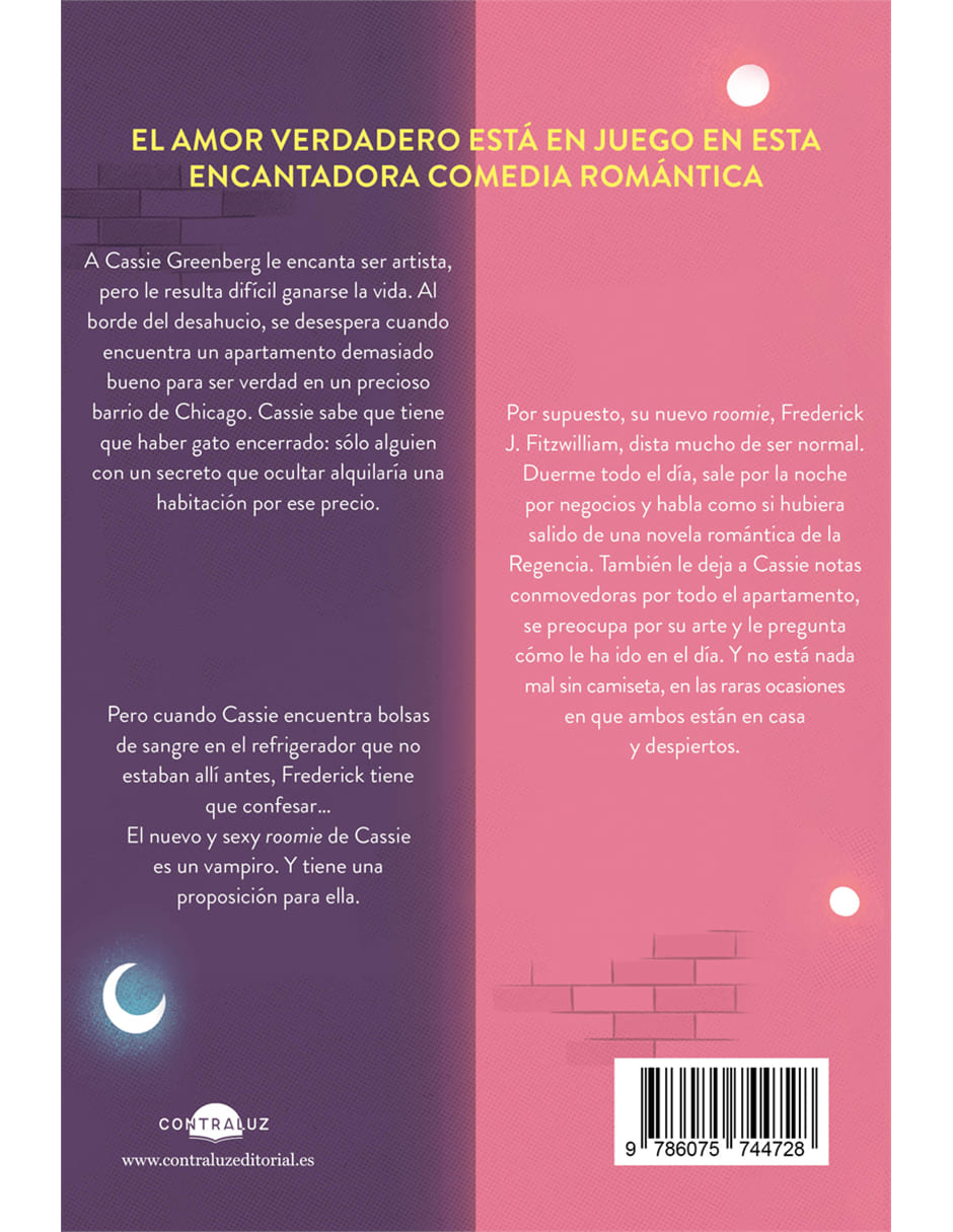 Libro Mi Roomie Es Un Vampiro de Levine, Jenna 2