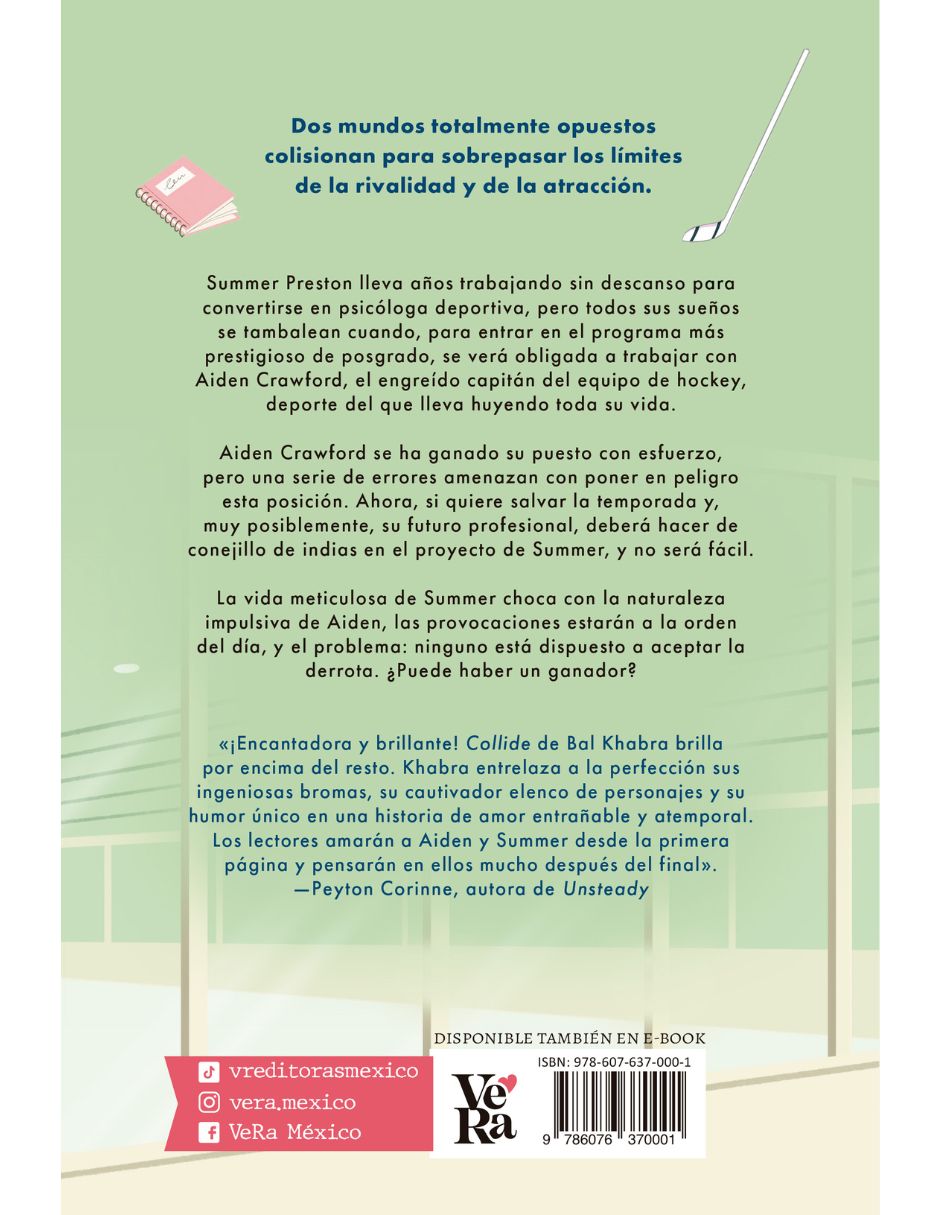 Libro Collide de Bal Khabra 2