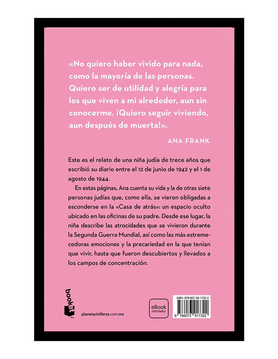 Libro El diario de Ana Frank de Ana Frank 2