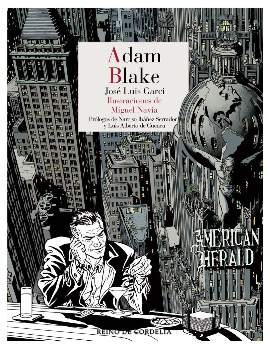 Libro Adam Blake de José Luis Garci Libro Adam Blake de José Luis Garci