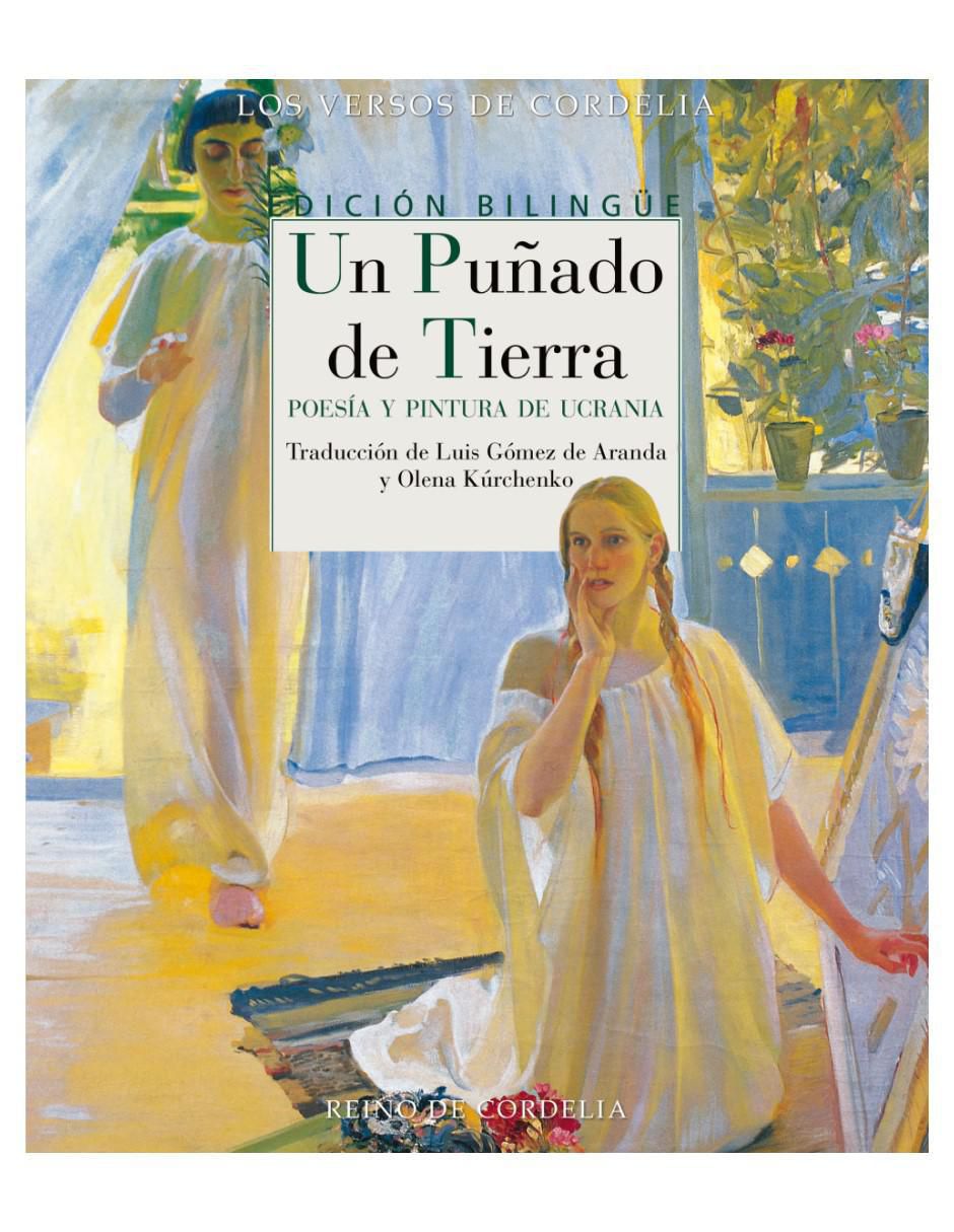 Libro Un puñado de tierra, poesía y pintura de Ucrania de