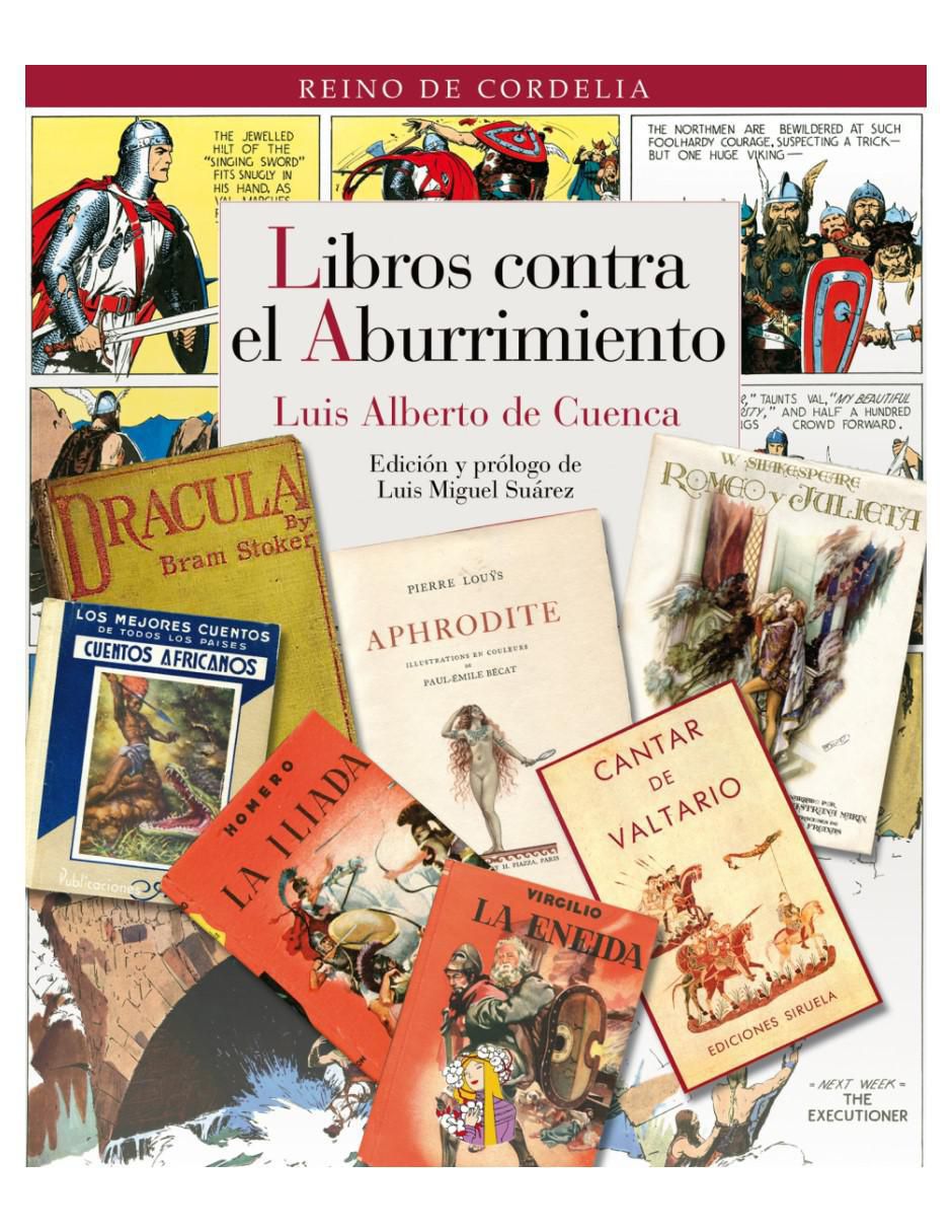 Libro Libros contra el aburrimiento de Luis Alberto De Cuenca 2