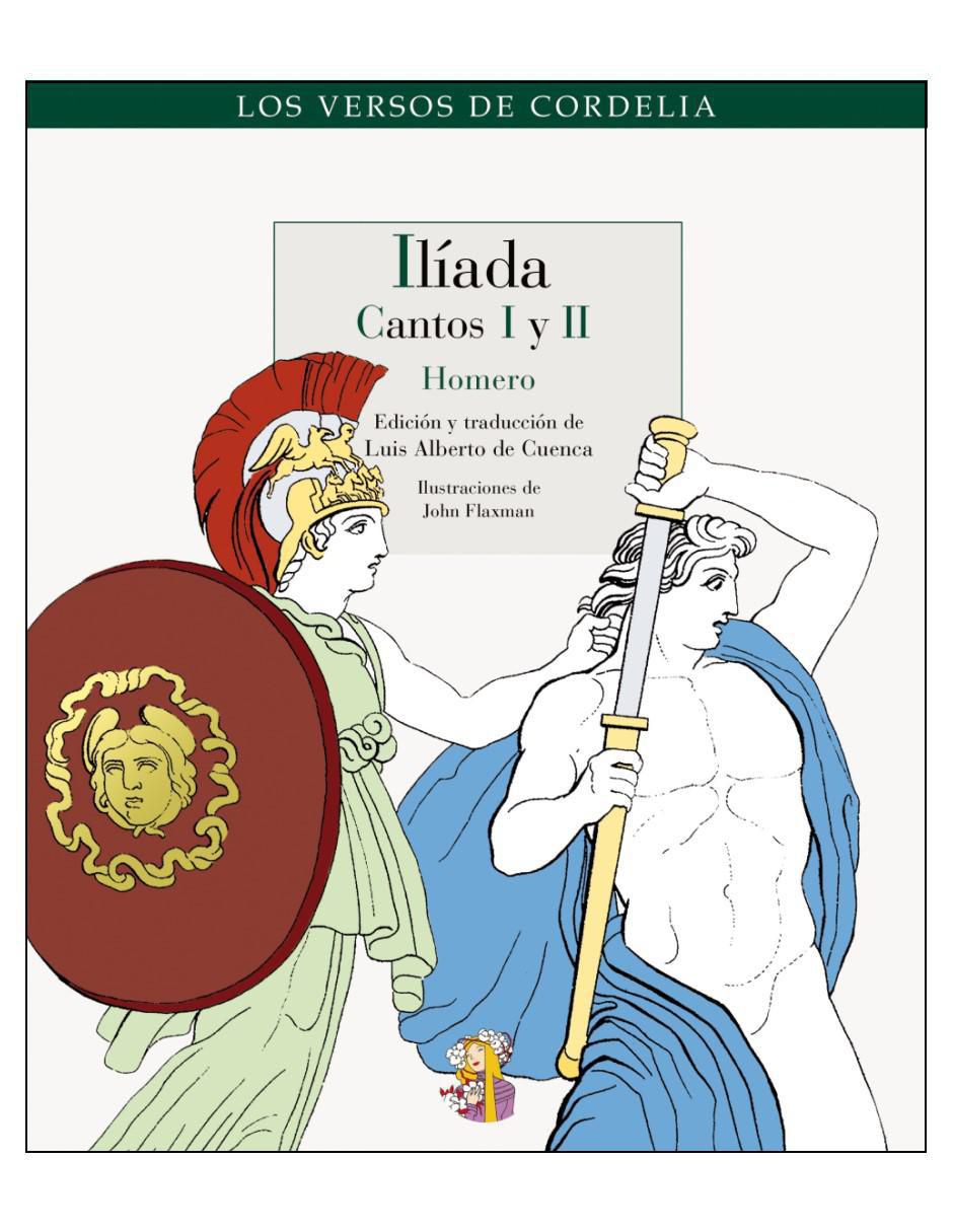 Libro Ilíada: Cantos I y II de Homero 2