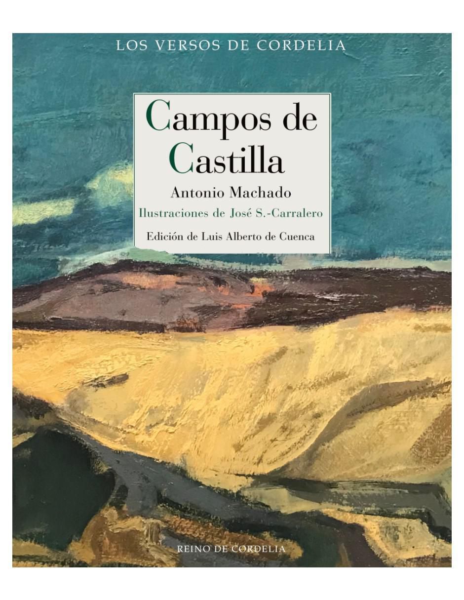 Libro Campos de Castilla de Antonio Machado y José Carrelero 2