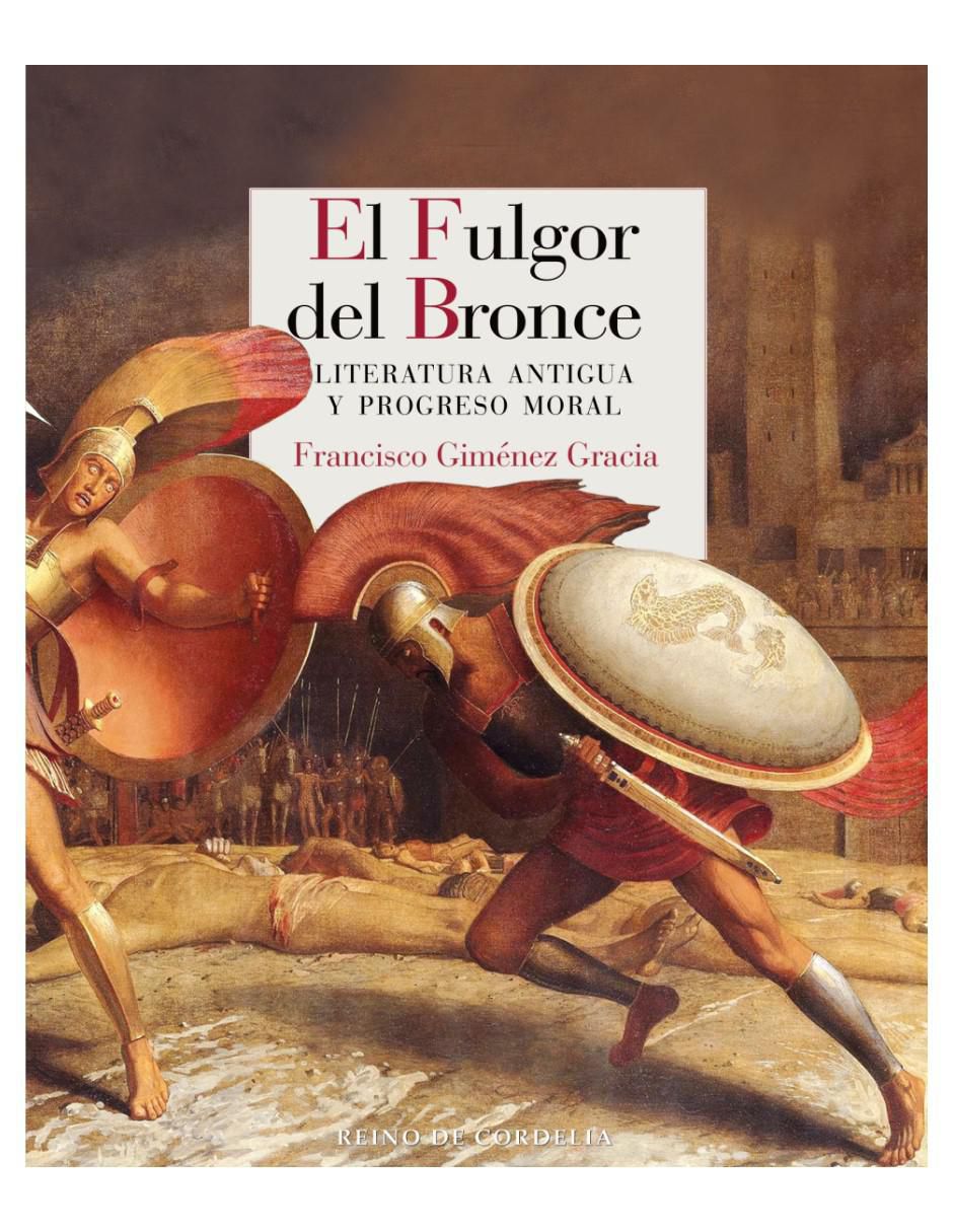 Libro El fulgor del bronce de Francisco Giménez Gracia 2