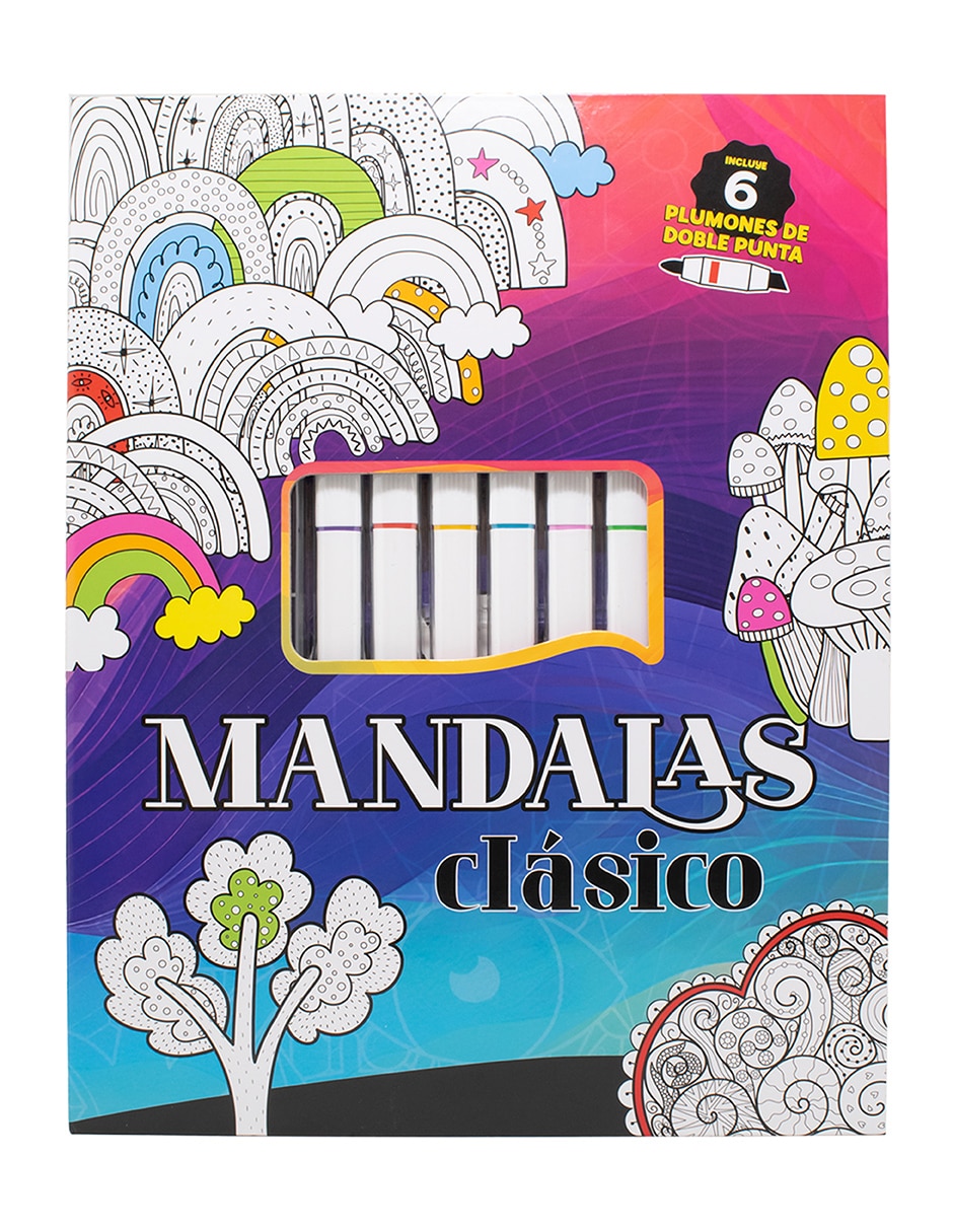 Libro Mandalas clásico de