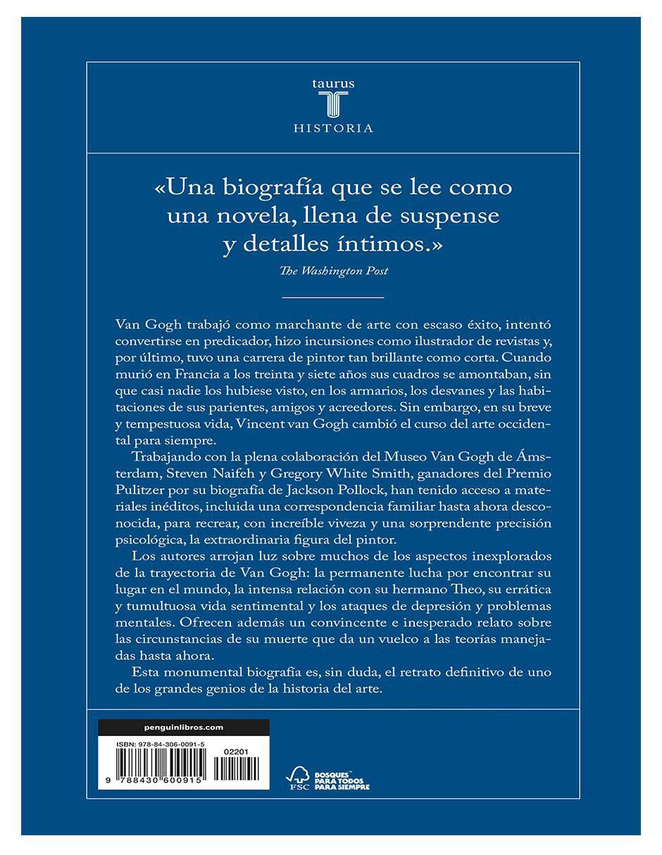 Libro Van Gogh: La vida de Steven Naifeh 3