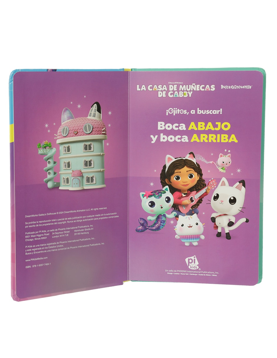 Libro Abajo y arriba La casa de muñecas de Gabby de Varios 3