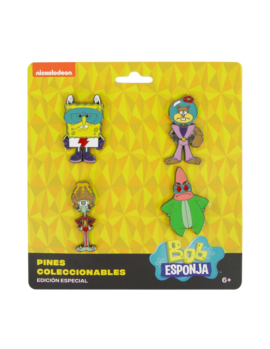 Set pin Bob Esponja 6