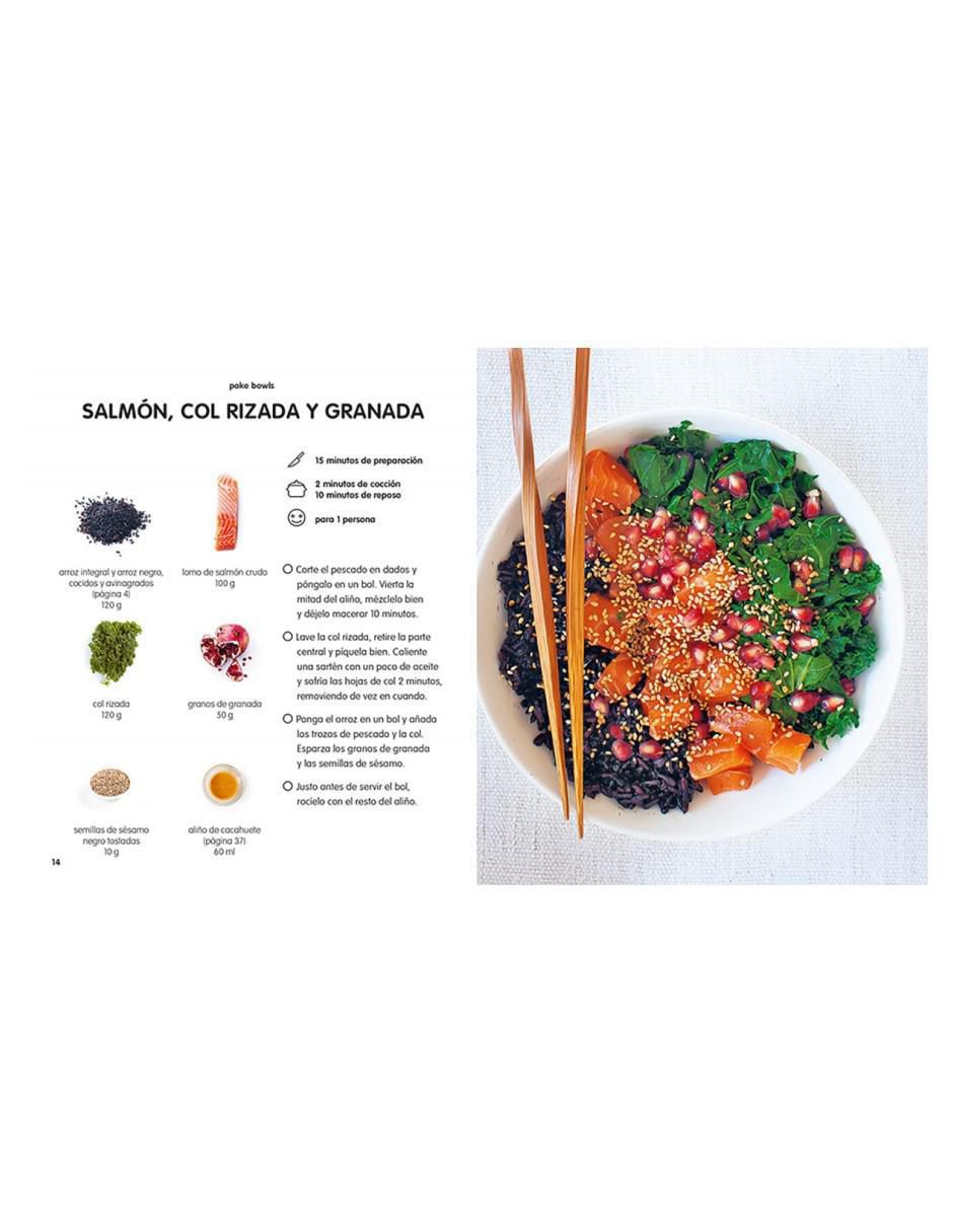 Libro 100 Recetas Bowls Ricos Y Sanos de Varios Autores 2