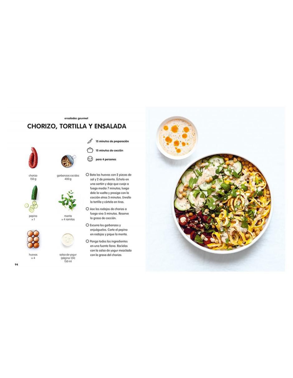 Libro 100 Recetas Bowls Ricos Y Sanos de Varios Autores 3