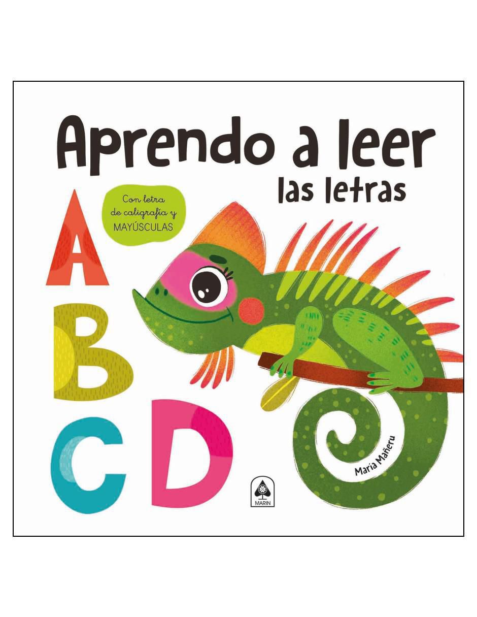 Libro Aprendo A Leer Las Letras de Maria Mañeru