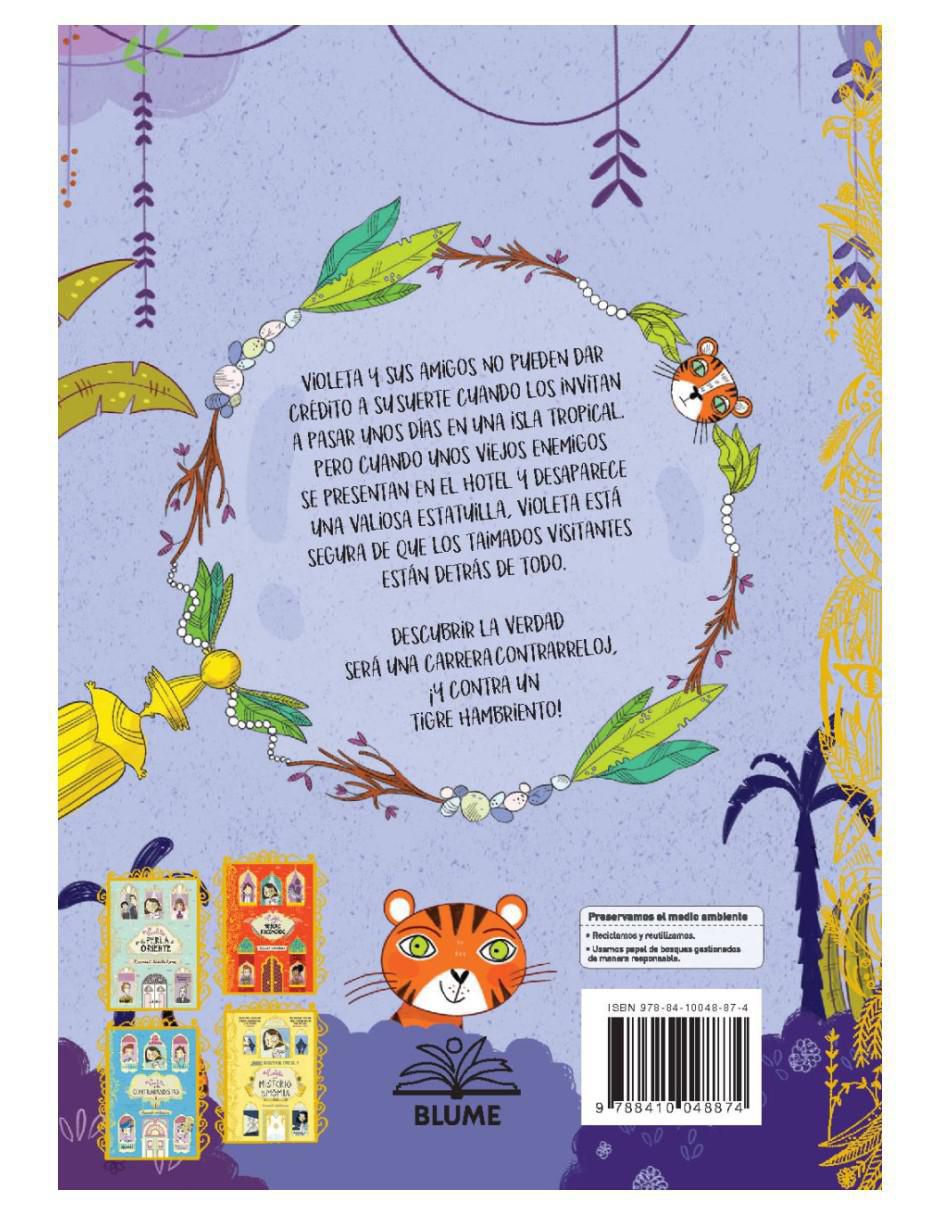 Libro Violeta Y El Misterio De La Isla Del Tigre de Harriet Whitehorn Y Becka Moor 2