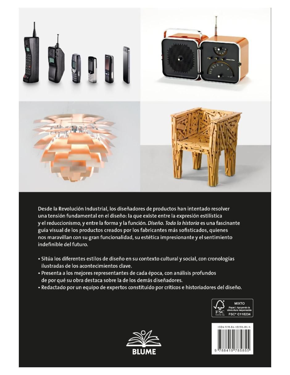 Libro Diseño. Toda La Historia de Elizabeth Wilhide Y Jonathan Glancey 2