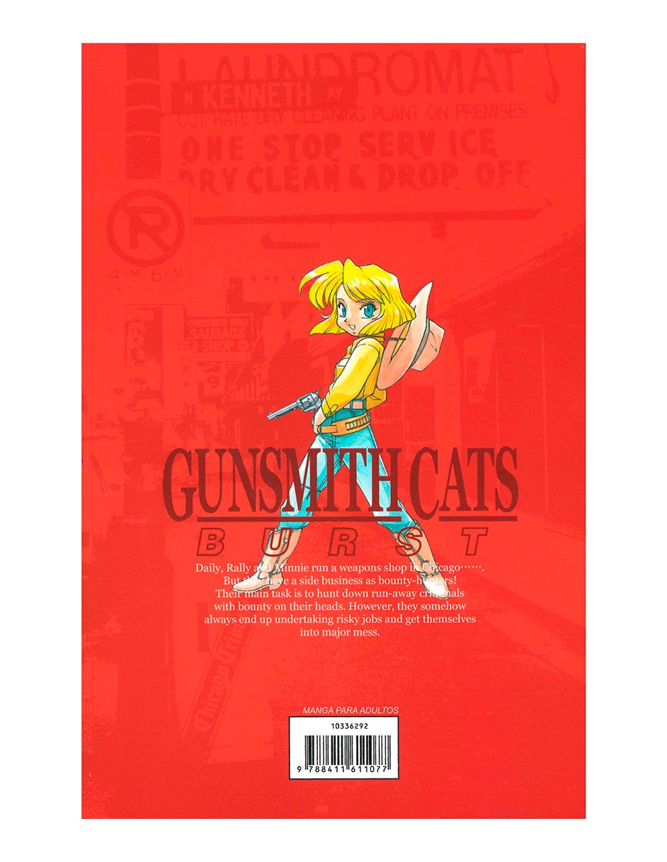 Manga Gunsmith Cats Burst Nº 01/05 2