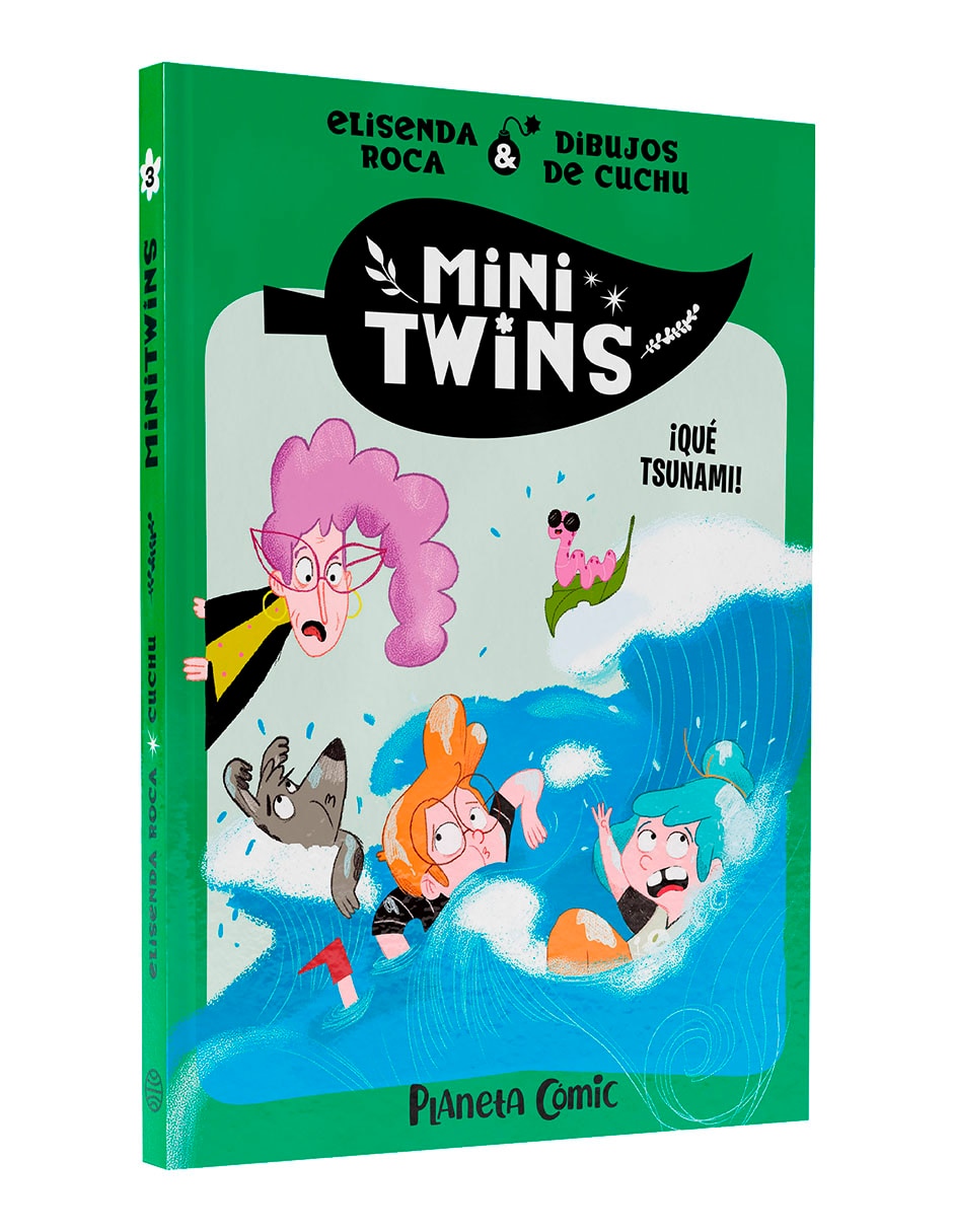 Cómic Minitwins Nº 03 ¡Qué Tsunami! 3