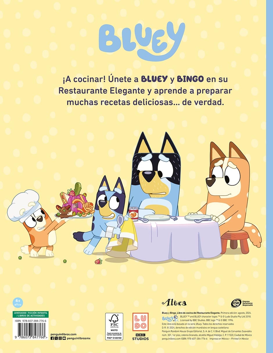 Libro De Cocina Del Restaurante Elegante de Ladybird Books 2