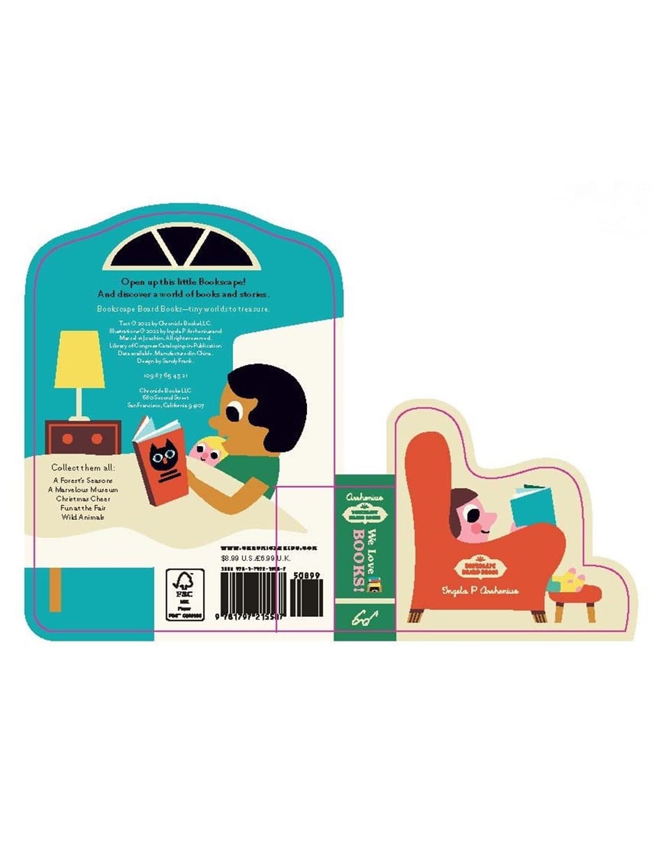 Libro Bookscape Board Books: We Love Books! de Ingela P. Arrhenius 2